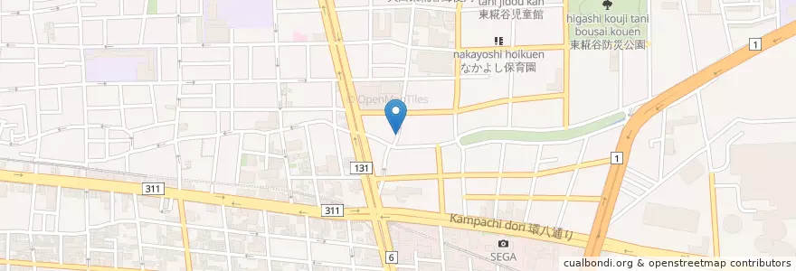 Mapa de ubicacion de つづき歯科医院 en Japan, 東京都, 大田区.