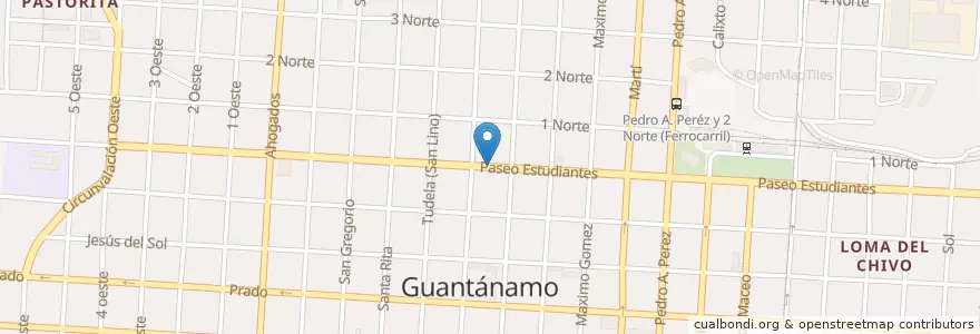 Mapa de ubicacion de Unidad #9870 en Cuba, Guantánamo, Guantánamo, Ciudad De Guantánamo.