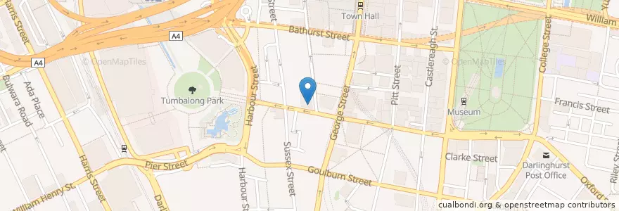 Mapa de ubicacion de Sanctuary Hotel en أستراليا, نيوساوث ويلز, Council Of The City Of Sydney, Sydney.