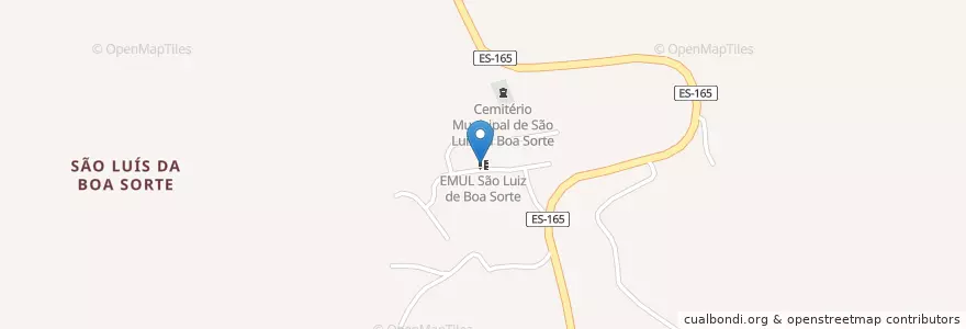 Mapa de ubicacion de EMUL São Luiz de Boa Sorte en Бразилия, Юго-Восточный Регион, Эспириту-Санту, Região Geográfica Intermediária De Vitória, Microrregião Afonso Cláudio, Afonso Cláudio.