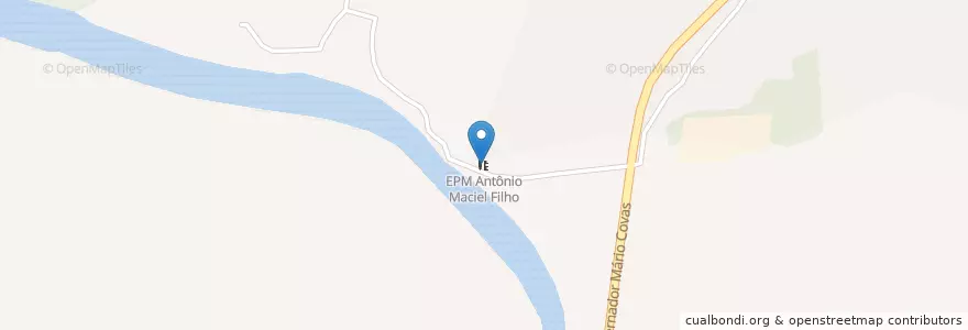 Mapa de ubicacion de EPM Antônio Maciel Filho en البَرَازِيل, المنطقة الجنوبية الشرقية, إسبيريتو سانتو, Região Geográfica Intermediária De São Mateus, Microrregião São Mateus, São Mateus.