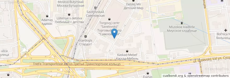 Mapa de ubicacion de Stardog!s en Russia, Central Federal District, Moscow, North-Eastern Administrative Okrug, Maryina Roshcha District.