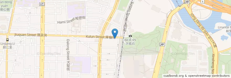 Mapa de ubicacion de 保聖宮 en تايوان, تايبيه الجديدة, تايبيه.