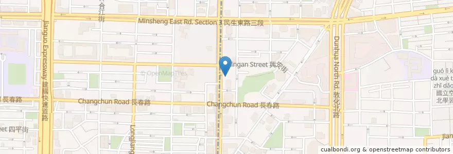 Mapa de ubicacion de 怡客咖啡 en 台湾, 新北市, 台北市, 松山区.
