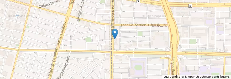 Mapa de ubicacion de 頂上鮑魚燕窩 en Tayvan, 新北市, Taipei, 大安區.