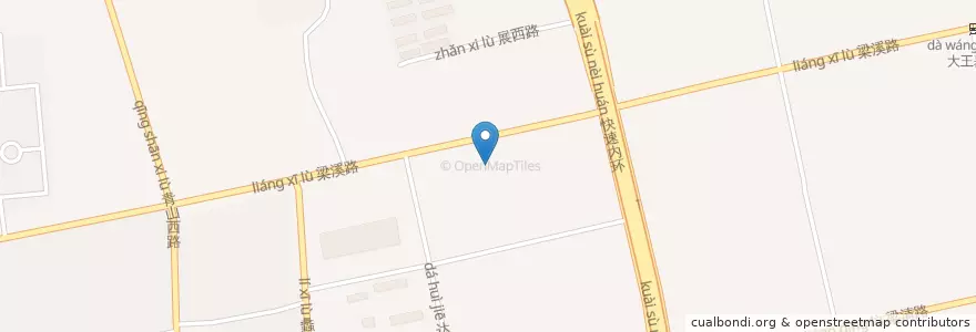 Mapa de ubicacion de 万达影城 en 中国, 无锡市, 滨湖区 (Binhu).