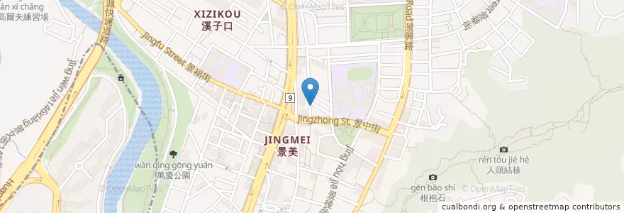 Mapa de ubicacion de 手作豆坊豆花專賣 en Taïwan, Nouveau Taipei, Taipei, District De Wenshan.