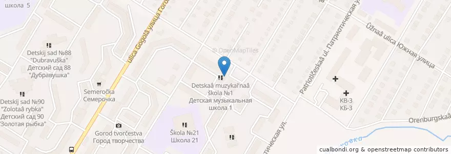 Mapa de ubicacion de Аптека счастья en Rusland, Приволжский Федеральный Округ, Basjkirostan, Городской Округ Стерлитамак.