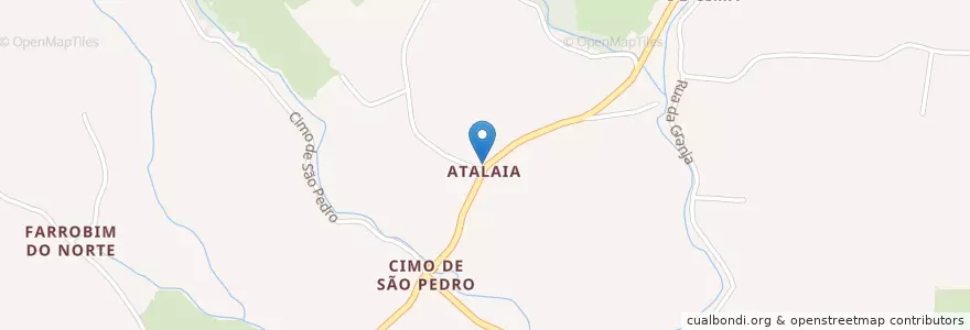Mapa de ubicacion de Café Atalaia en Portugal, Açores, Faial, Horta, Feteira.