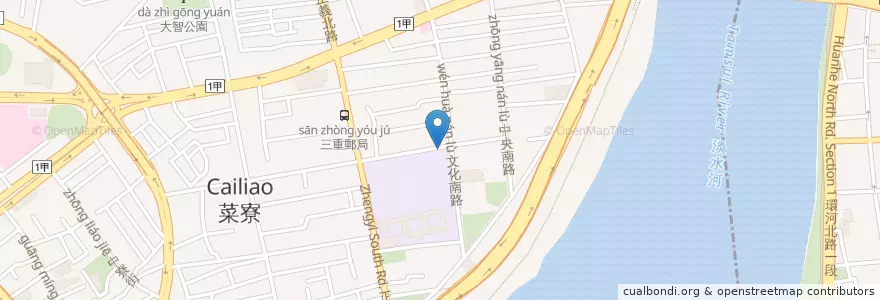 Mapa de ubicacion de 光興國小 en Taiwan, Nuova Taipei.