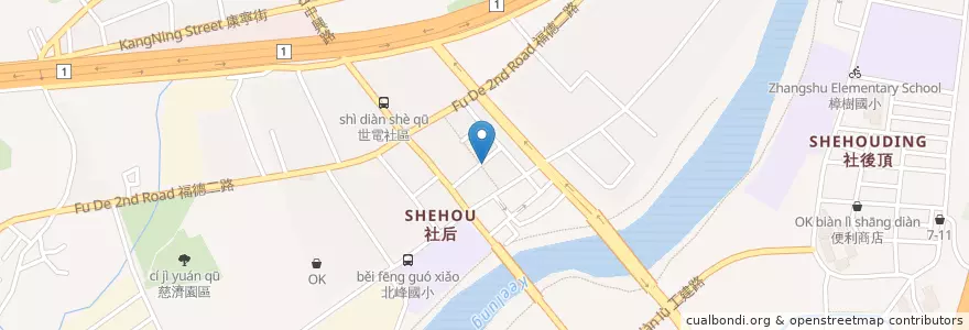 Mapa de ubicacion de 原興廣場 en Taiwan, Neu-Taipeh, Xizhi.