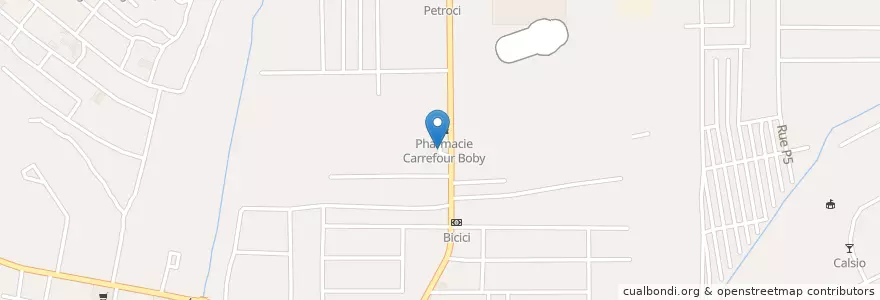 Mapa de ubicacion de Station Service Shell en 科特迪瓦, 阿比让, Yopougon.