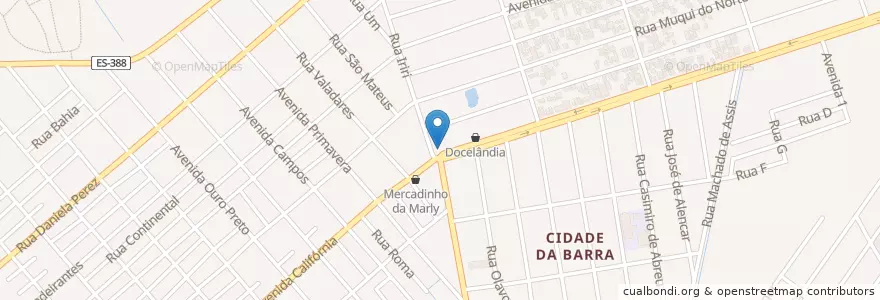 Mapa de ubicacion de Farmácia Cibien en Brasil, Região Sudeste, Espírito Santo, Região Geográfica Intermediária De Vitória, Região Metropolitana Da Grande Vitória, Vila Velha, Microrregião Vitória.