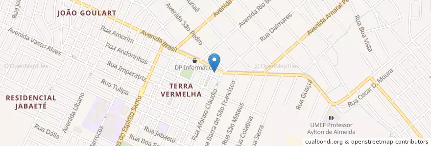 Mapa de ubicacion de Centro de Formação de Condutores Senna en Brazil, Southeast Region, Espírito Santo, Região Geográfica Intermediária De Vitória, Greater Vitória, Vila Velha, Microrregião Vitória.