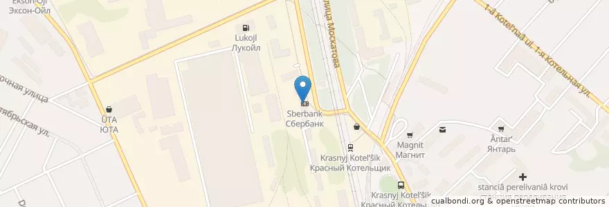 Mapa de ubicacion de Сбербанк en Russie, District Fédéral Du Sud, Ростовская Область, Городской Округ Таганрог.