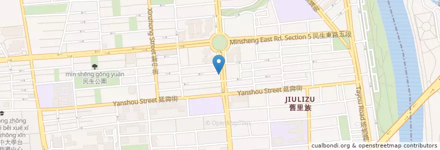 Mapa de ubicacion de 王記府城肉粽 en Taiwan, 新北市, Taipei, 松山區.
