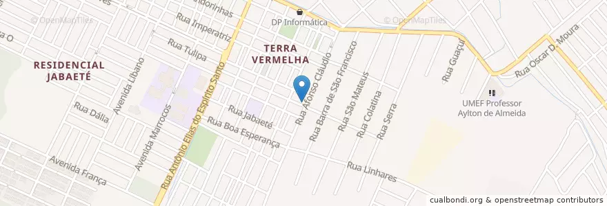 Mapa de ubicacion de Igreja Evangélica Embaixada da Família en Brazil, Southeast Region, Espírito Santo, Região Geográfica Intermediária De Vitória, Greater Vitória, Vila Velha, Microrregião Vitória.