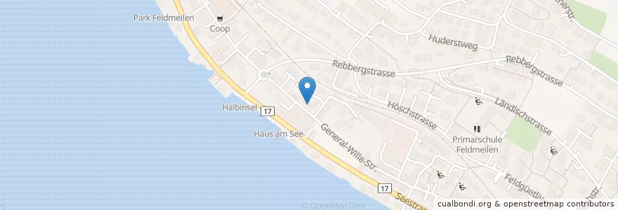 Mapa de ubicacion de Meilen Kebab & Pizzakurier en 瑞士, 蘇黎世, Bezirk Meilen, Meilen.