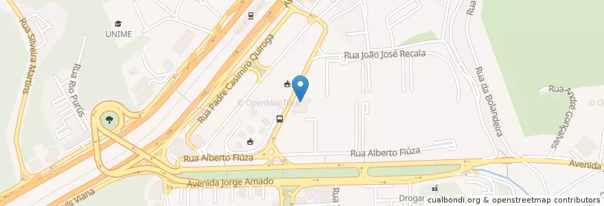 Mapa de ubicacion de Banco 24 Horas en Brezilya, Kuzeydoğu Bölgesi, Bahia, Região Metropolitana De Salvador, Região Geográfica Intermediária De Salvador, Microrregião De Salvador, Salvador.