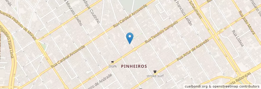 Mapa de ubicacion de Ponto Táxi Mateus Grou en Brasil, Região Sudeste, São Paulo, Região Geográfica Intermediária De São Paulo, Região Metropolitana De São Paulo, Região Imediata De São Paulo, São Paulo.