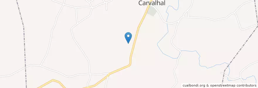 Mapa de ubicacion de Carvalhal en البرتغال, المنطقة الشمالية (البرتغال), براغا, كافادو, Barcelos, Carvalhal.