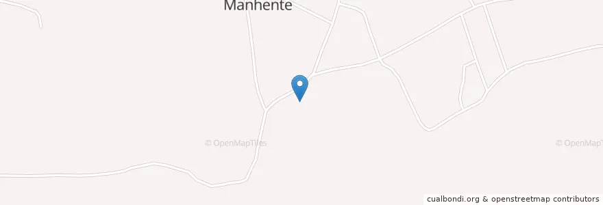 Mapa de ubicacion de Manhente en پرتغال, Norte, Cávado, Braga, Barcelos, Manhente.