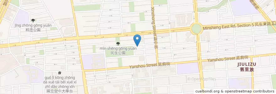 Mapa de ubicacion de 介壽里民活動中心 en تایوان, 新北市, تایپه, 松山區.