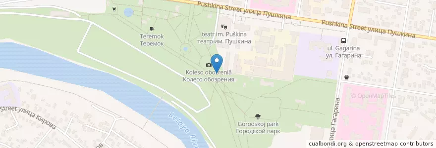 Mapa de ubicacion de Прокат велосипедов en Russia, Distretto Federale Meridionale, Territorio Di Krasnodar, Adighezia, Городской Округ Майкоп.