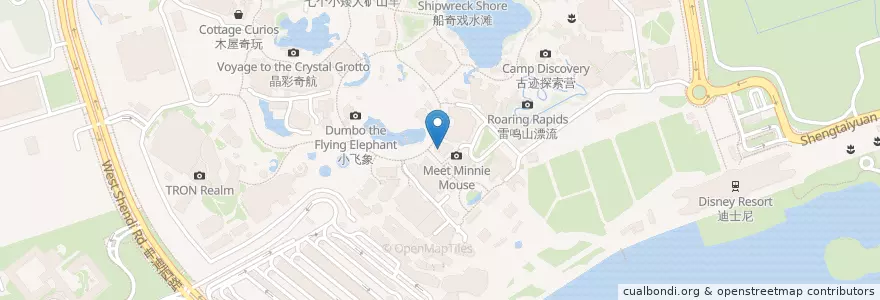 Mapa de ubicacion de 小米大厨烘培坊 Remy's Patisserie en چین, شانگهای, پودانگ.
