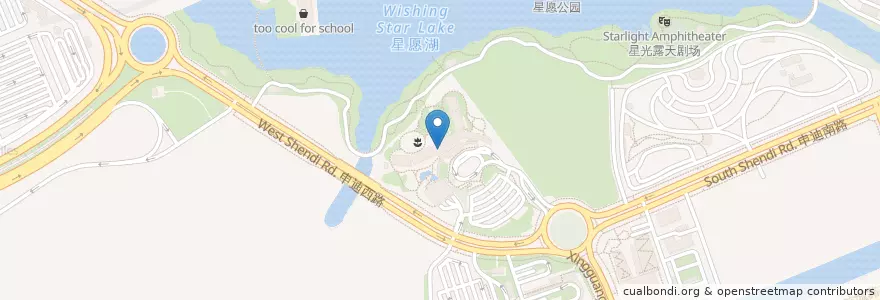 Mapa de ubicacion de 绚景楼 Aurora en چین, شانگهای, پودانگ.