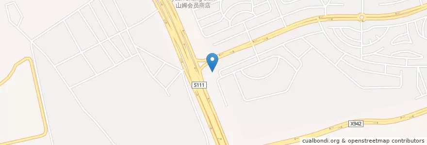 Mapa de ubicacion de 工商银行 en 中国, 広東省, 広州市, 番禺区.