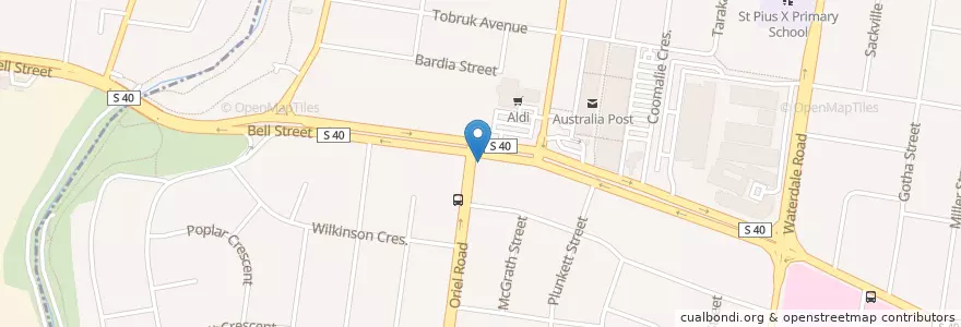 Mapa de ubicacion de Melbourne Pathology en Австралия, Виктория, City Of Banyule.