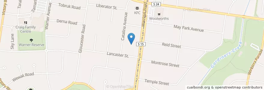 Mapa de ubicacion de Ashwood Medical Group en Австралия, Виктория, City Of Monash.