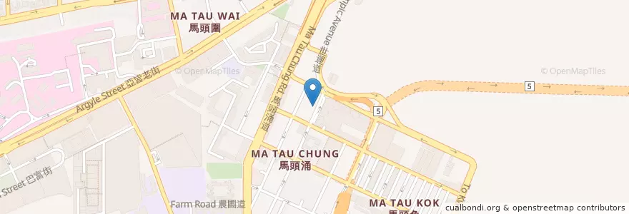 Mapa de ubicacion de HeySoNuts en Çin, Guangdong, Hong Kong, Kowloon, Yeni Bölgeler, 九龍城區 Kowloon City District.