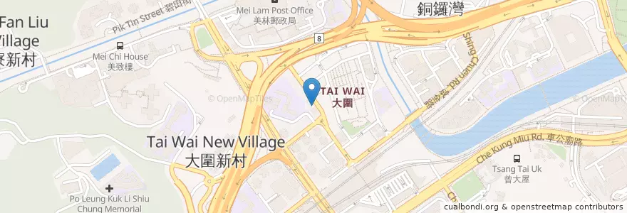 Mapa de ubicacion de 惠康超級市場 en Китай, Гуандун, Гонконг, Новые Территории, 沙田區 Sha Tin District.