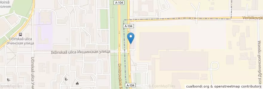 Mapa de ubicacion de Доктор Столетов en Rusia, Центральный Федеральный Округ, Москва, Северный Административный Округ.