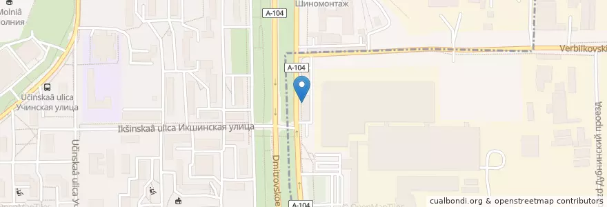 Mapa de ubicacion de Тануки en 俄罗斯/俄羅斯, Центральный Федеральный Округ, Москва, Северный Административный Округ.