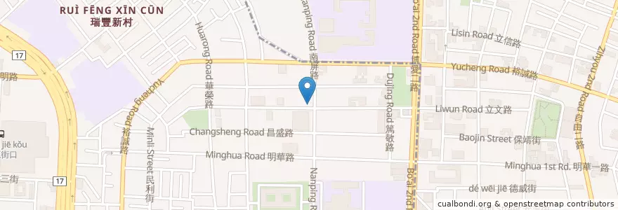 Mapa de ubicacion de 鍋神日式涮涮鍋 en 台湾, 高雄市, 鼓山区.