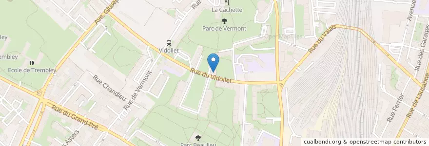 Mapa de ubicacion de Lemon Cafe Restaurant en سوئیس, ژنو, ژنو, Genève.