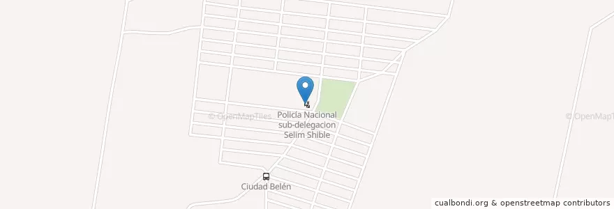 Mapa de ubicacion de Policía Nacional sub-delegacion Selim Shible en Никарагуа, Departamento De Managua, Managua (Municipio).