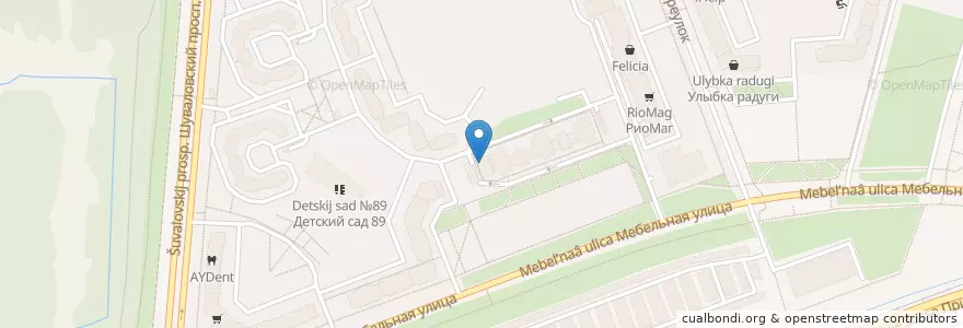 Mapa de ubicacion de Джи-С en Russia, Northwestern Federal District, Leningrad Oblast, Saint Petersburg, Приморский Район, Округ № 65.