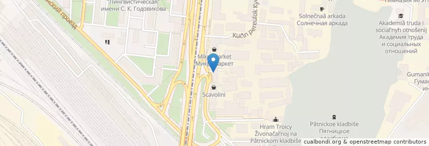 Mapa de ubicacion de Beef time en Rusland, Centraal Federaal District, Moskou, Северо-Восточный Административный Округ, Останкинский Район.