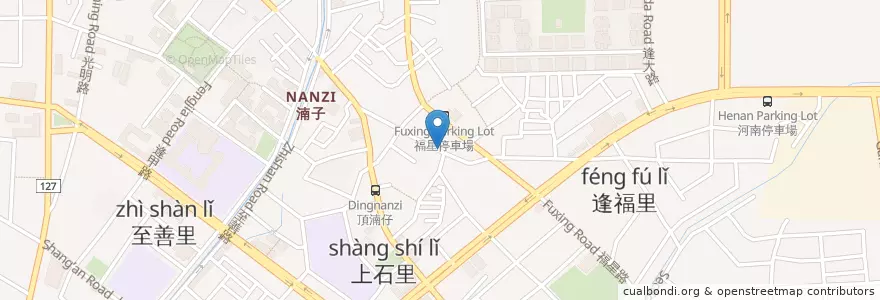 Mapa de ubicacion de 享泰多 en Taiwan, 臺中市, 西屯區.
