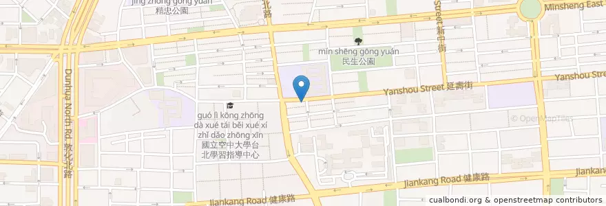 Mapa de ubicacion de 綠之家藥局 en Taiwan, 新北市, Taipei, 松山區.