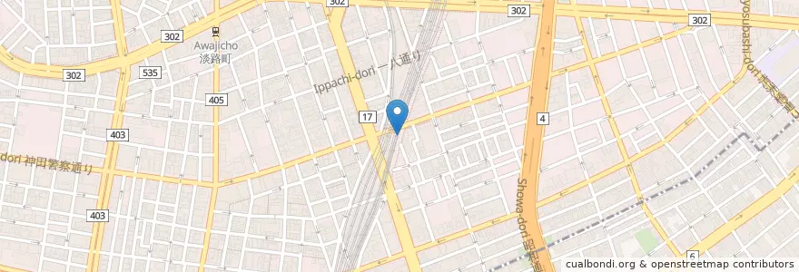 Mapa de ubicacion de エリカ en Japon, Tokyo, 千代田区.