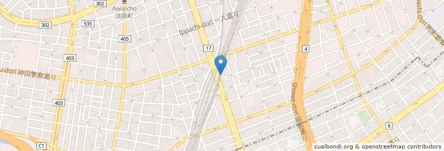 Mapa de ubicacion de サモサ en Japan, Tokio, 千代田区.