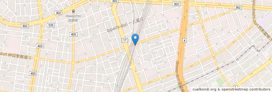 Mapa de ubicacion de ボケーリア en اليابان, 東京都, 千代田区.