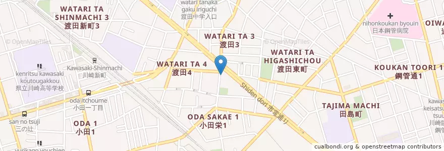 Mapa de ubicacion de ライト薬局 en Japan, Kanagawa Prefecture, Kawasaki, Kawasaki Ward.