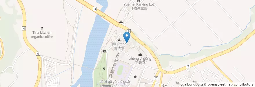Mapa de ubicacion de 覓幽然 en 臺灣, 桃園市, 大溪區.
