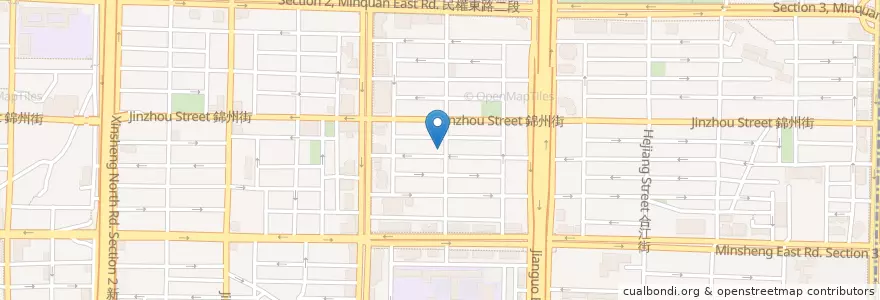 Mapa de ubicacion de 基督教信安純福音教會 en Tayvan, 新北市, Taipei, 中山區.